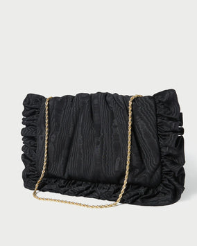 MAVIS RUFFLE TRIM CLUTCH