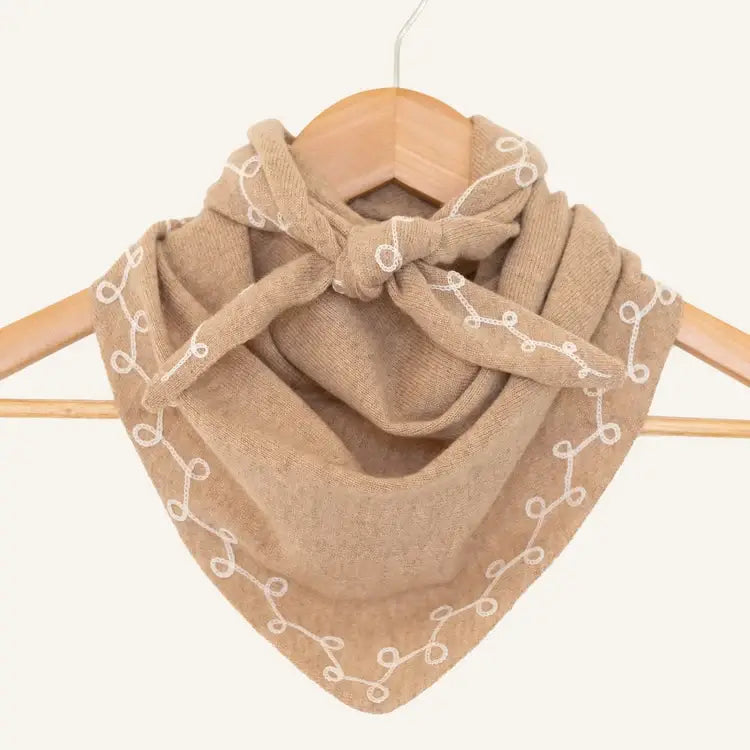 Stitched Cashmere in Oat
