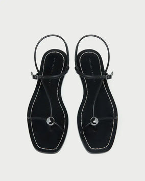 LARA STRAPPY FLAT SANDAL WITH BALL