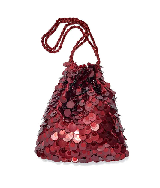 GALA BAG IN GARNET