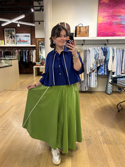 FLUX SHIRT- CERULEAN BLUE