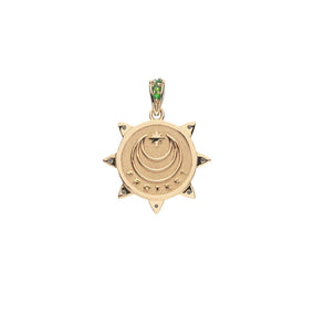PROTECT PETITE EMBELLISHED COIN ON 16-18" CLASSIC ROLO CHAIN