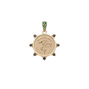 PROTECT PETITE EMBELLISHED COIN ON 16-18" CLASSIC ROLO CHAIN