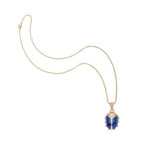 PROTECT GUARDIAN SCARAB PENDANT IN LAPIS