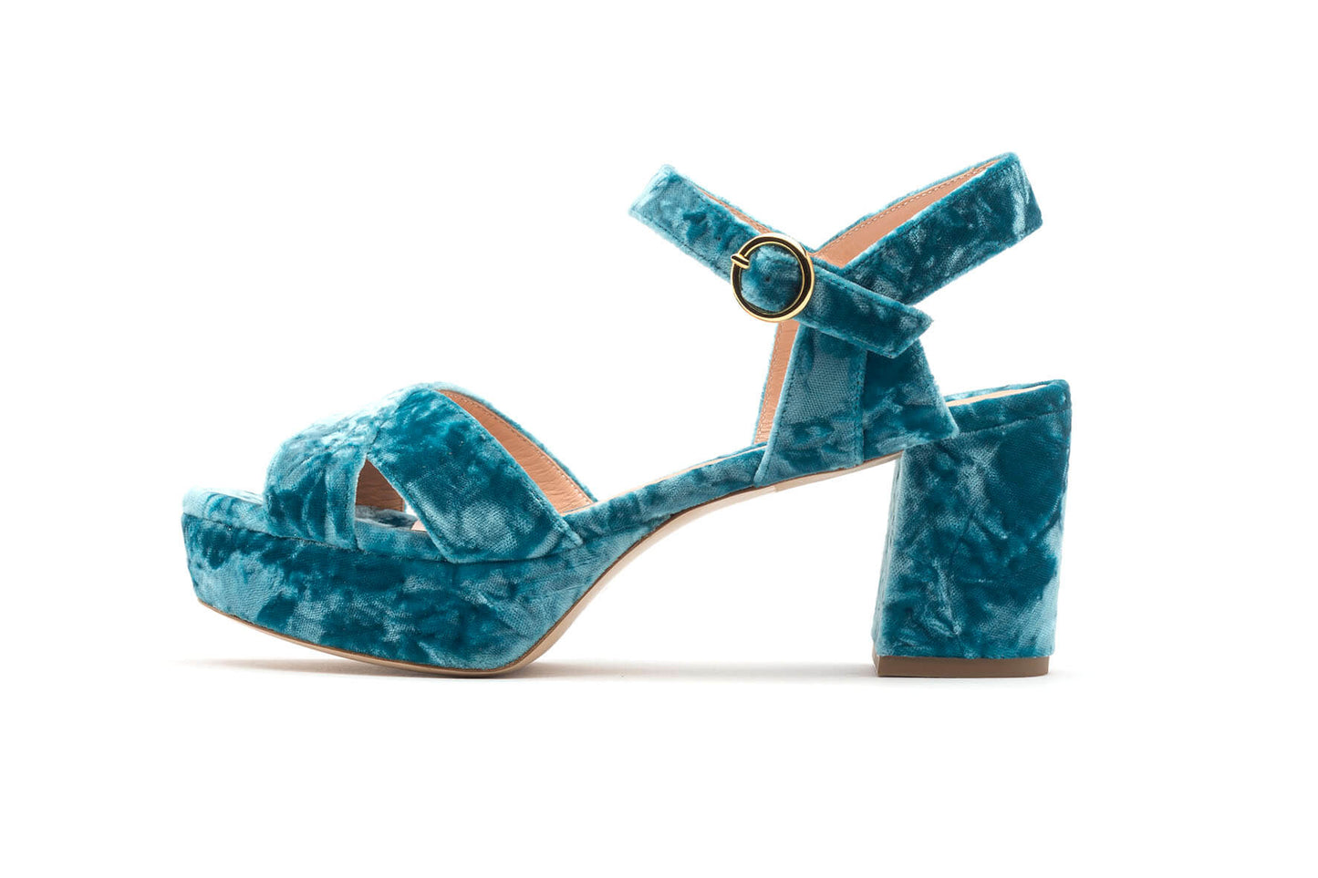 DEIDRE CRUSHED VELVET PLATFORM