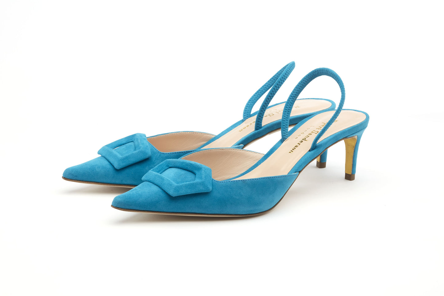 AMINTA BLUE SUEDE SLINGBACK