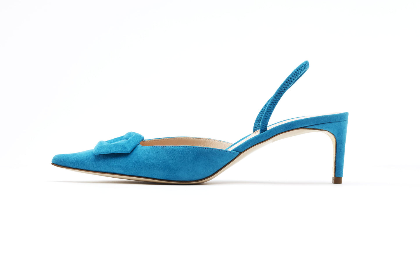 AMINTA BLUE SUEDE SLINGBACK