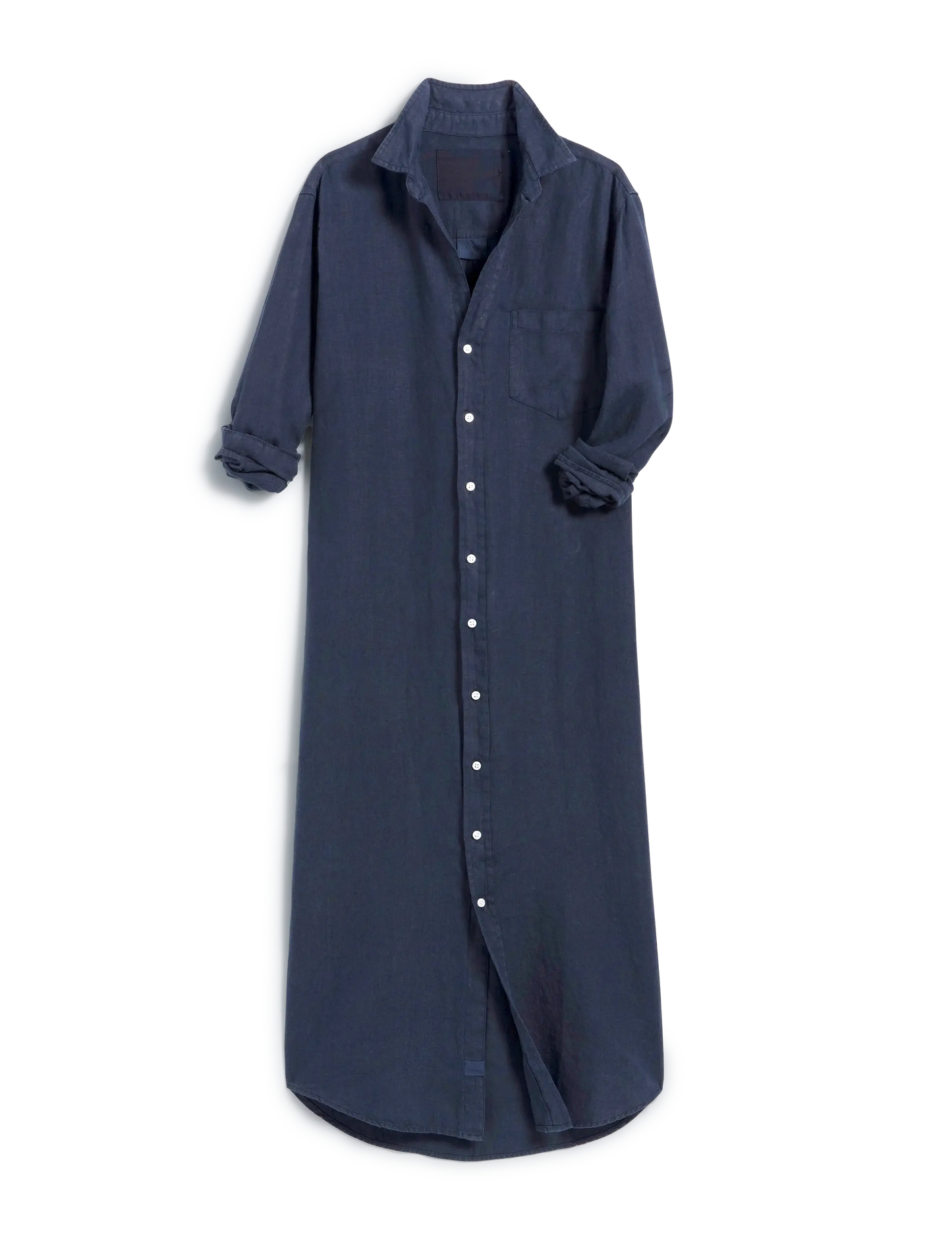 RORY MAXI SHIRTDRESS- NAVY