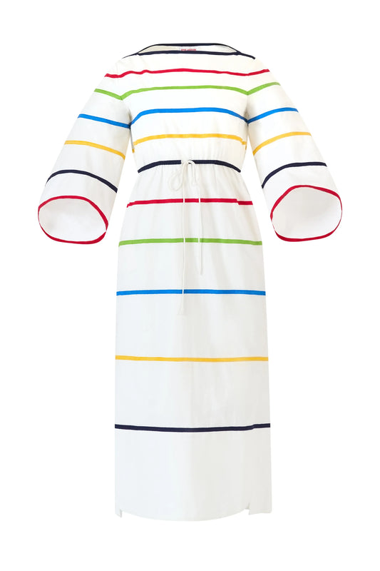 RIBBON CAFTAN DRESS
