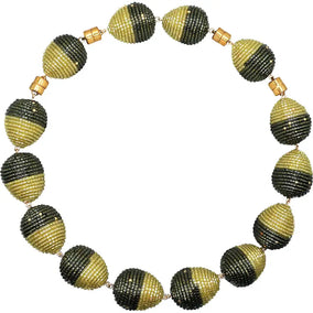 ROCO NECKLACE- OLIVE/LIME