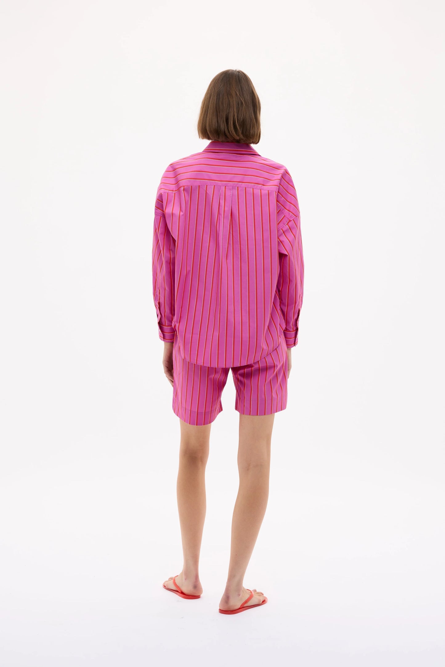 CHIARA LONG SLEEVE SHIRT - STRIPES