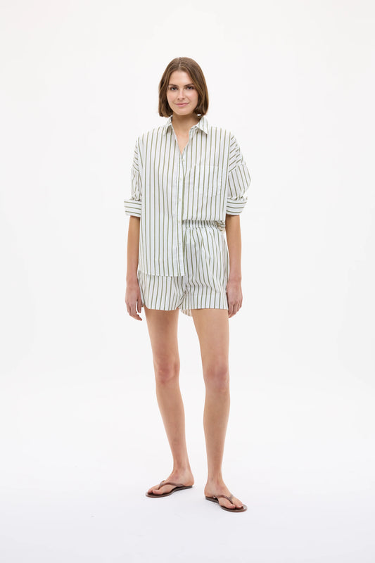 CHIARA CLASSIC SHORTS - STRIPES