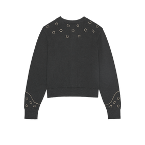 THE STUDDED CARDIGAN