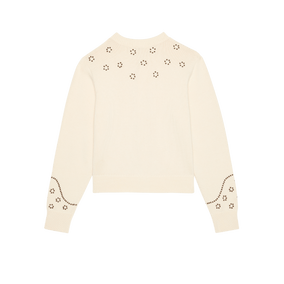 THE STUDDED CARDIGAN