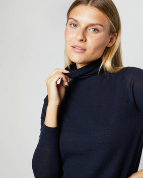 FUNNEL NECK SWEATER