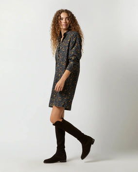 NICKY POPOVER DRESS- MULTI