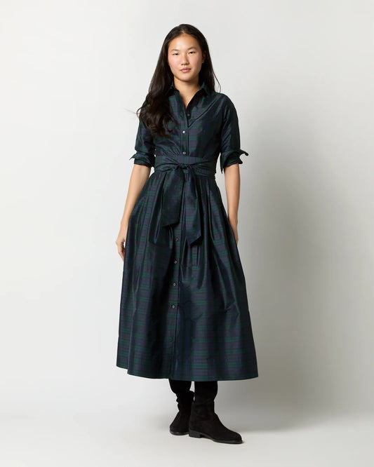 CLASSIC SHIRTWAIST MAXI DRESS