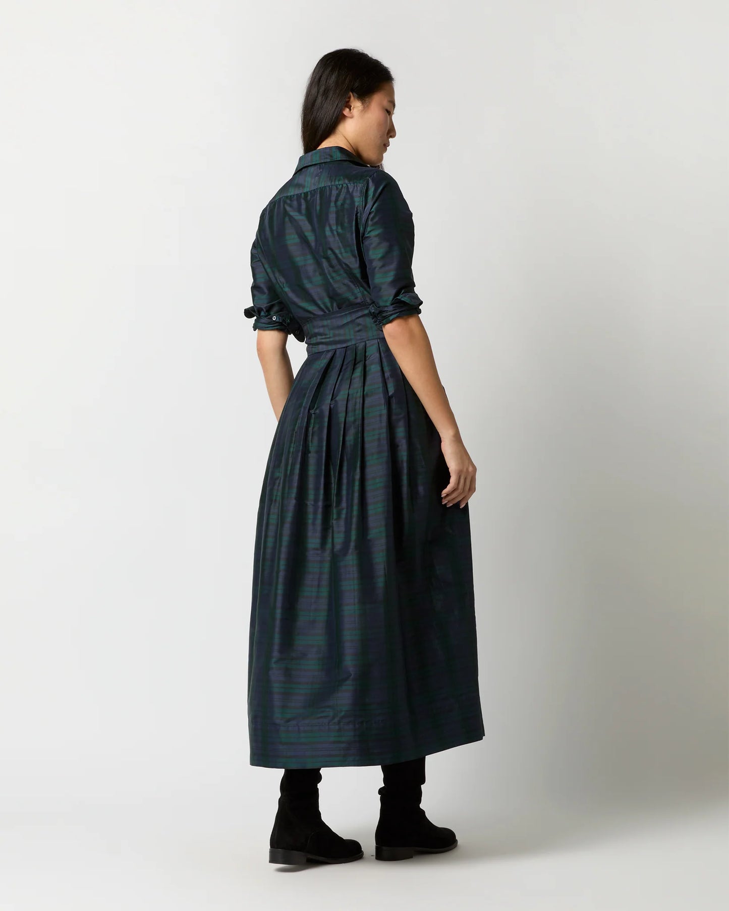 CLASSIC SHIRTWAIST MAXI DRESS