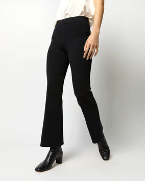 LARA PANT - BLACK SUPIMA COTTON
