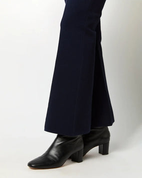 LARA PANT - NAVY SUPIMA COTTON