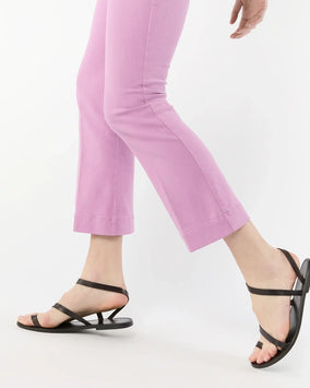FAYE FLARE CROPPED PANT- ORCHID