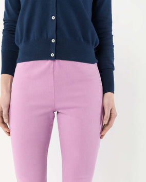 FAYE FLARE CROPPED PANT- ORCHID