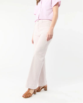COCO PATCH POCKET JEAN - PALE PINK