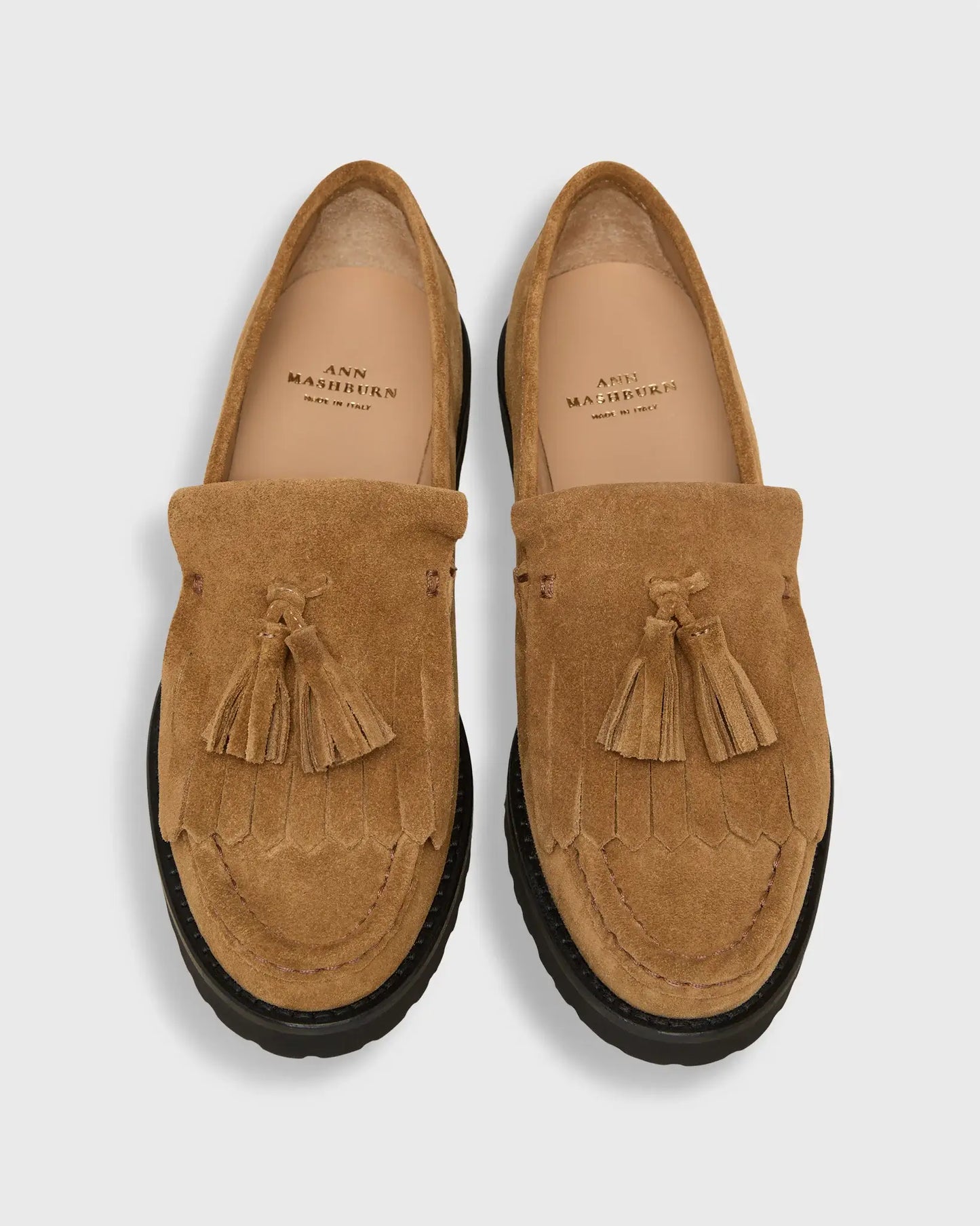 KILT LUG SOLE PENNY LOAFER - WHISKEY SUEDE