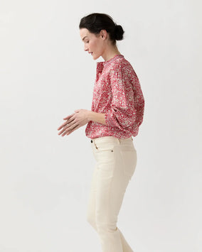 CHRISTINE SMOCKING TOP