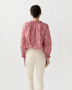 CHRISTINE SMOCKING TOP