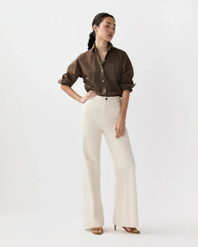 CAMILLE PATCH POCKET JEAN- NATURAL