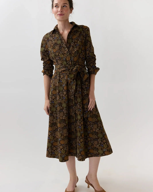AVERY LONG SHIRTWAIST DRESS