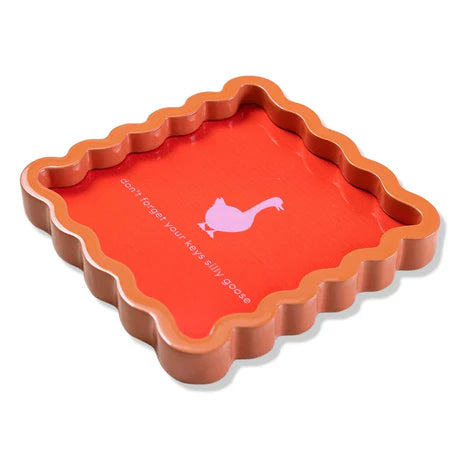 SILLY GOOSE LAQUER TRAY