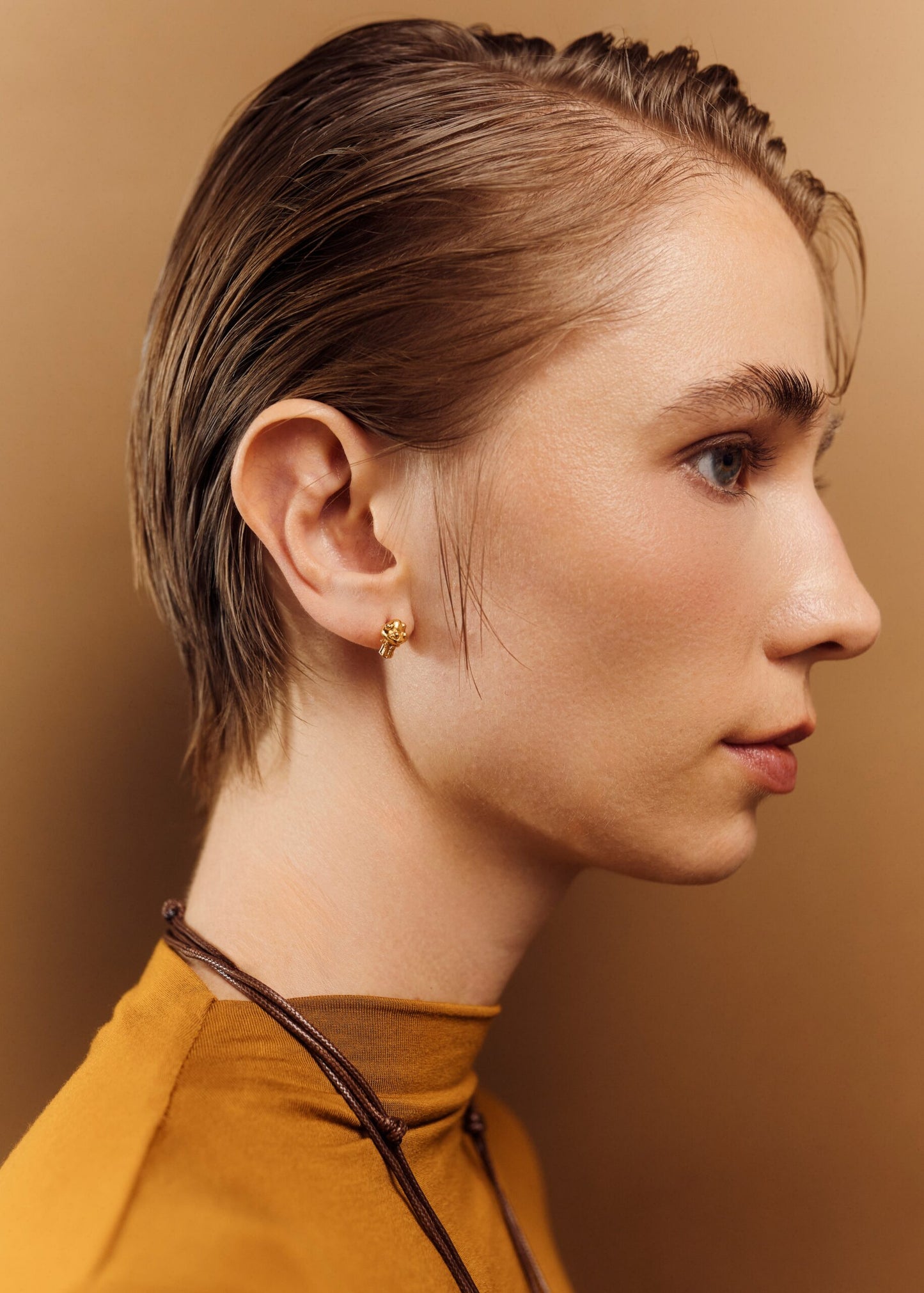 GOLD SETICAS EARRINGS