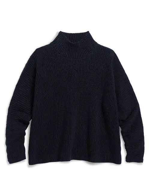 MONTECITO TURTLENECK SWEATER IN MARINE