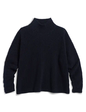 MONTECITO TURTLENECK SWEATER IN MARINE
