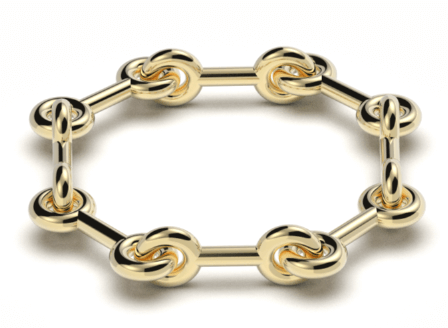 CHUNKY CUMULUS KNOT COLLIER