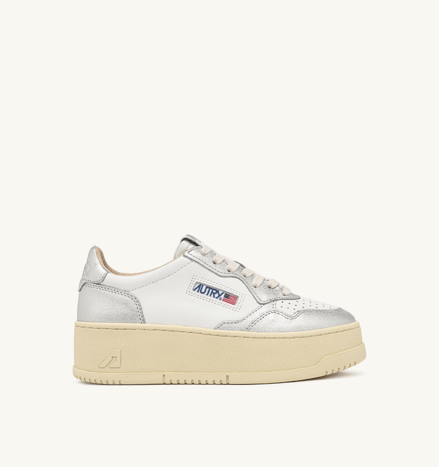 PLATFORM LOW- SILVER