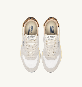 REELWIND LOW- WHITE/LEOPARD