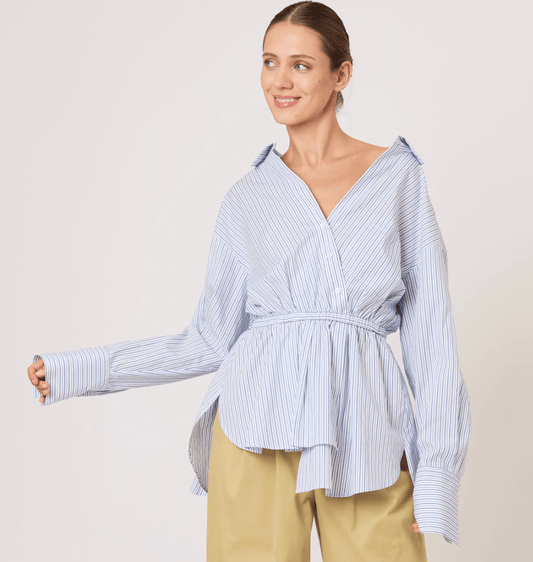 FALLING OFF THE SHOULDER SHIRT