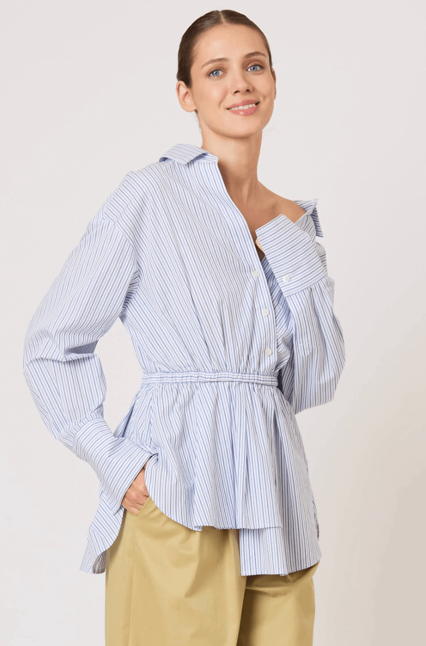 FALLING OFF THE SHOULDER SHIRT