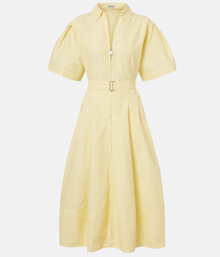 MERIDITH COTTON MIDI  DRESS