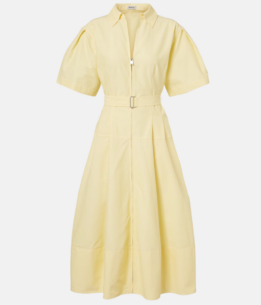 MERIDITH COTTON MIDI DRESS