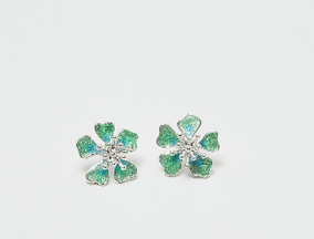 MINT AURORA MINI EARRINGS