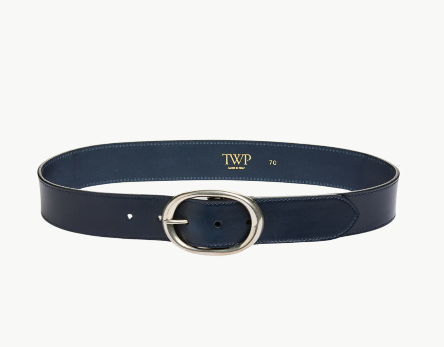 WIDE BELT- MIDNIGHT/SILVER