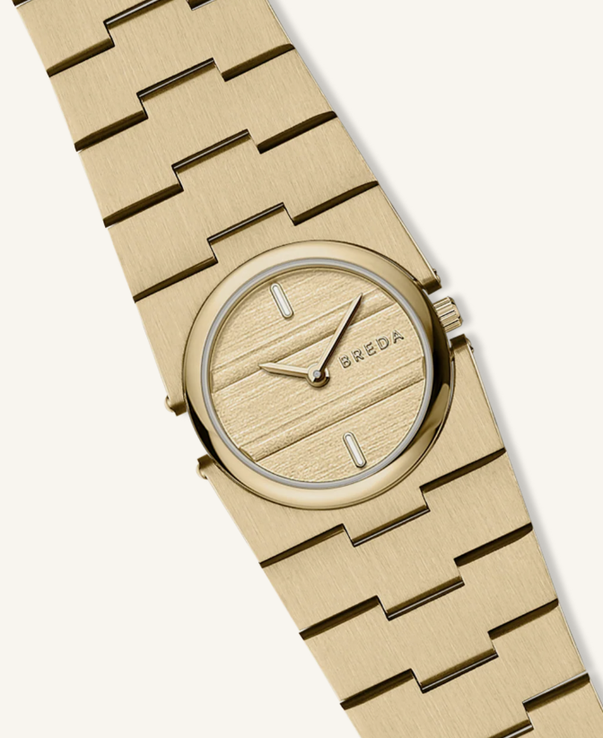 Sync - Gold Metal Bracelet Watch, 25MM