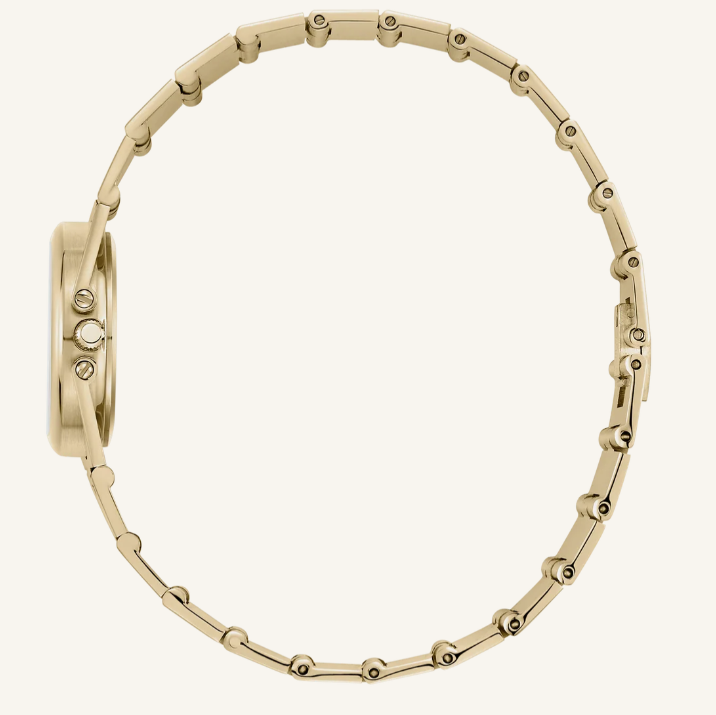 Sync - Gold Metal Bracelet Watch, 25MM