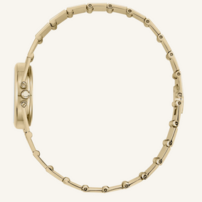 Sync - Gold Metal Bracelet Watch, 25MM