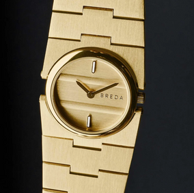 Sync - Gold Metal Bracelet Watch, 25MM