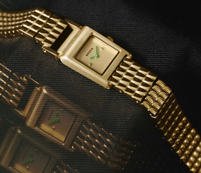 Revel - Gold Metal Bracelet Watch, 18MM